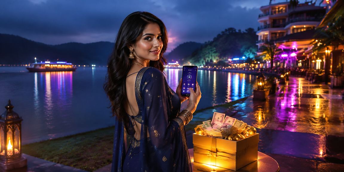 রাঙামাটিতে নিয়ন আলোতে মোবাইল ক্যাসিনো অ্যাকাউন্ট ব্যবহার